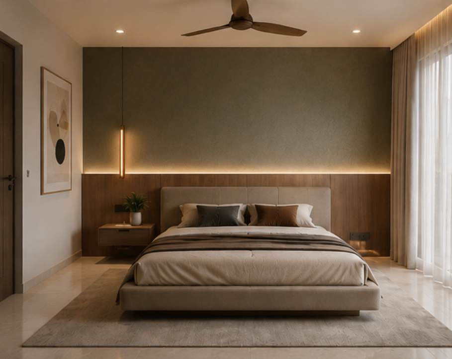 Bedroom 2 custom furniture